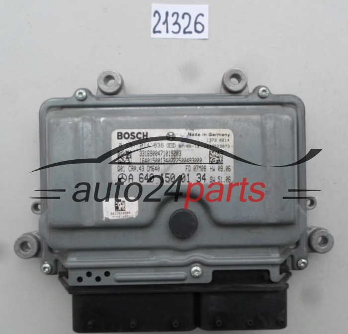 KOMPUTER STEROWNIK SILNIKA MERCEDES, BOSCH 0 281 014 536, BOSCH 0281014536, A 640 150 01 34, A6401500134 