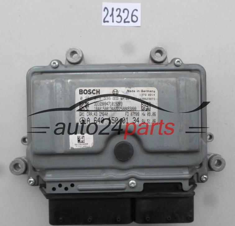 KOMPUTER STEROWNIK SILNIKA MERCEDES, BOSCH 0 281 014 536, BOSCH 0281014536, A 640 150 01 34, A6401500134 