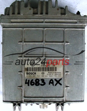 MOTORSTEUERGERÄT ECU STEUERGERAT VW VOLKSWAGEN SHARAN 1.9 TDI 028906021ES, 028 906 021 ES BOSCH 0281001531, 0 281 001 531