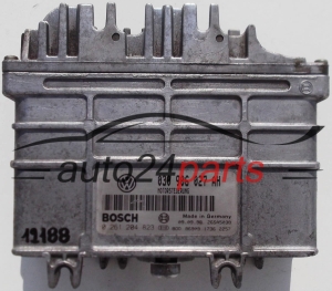 KOMPUTER STEROWNIK SILNIKA VW VOLKSWAGEN SEAT BOSCH 0 261 204 823, 0261204823, 030 906 027 AH, 030906027AH -  10973, 12188, 12586, 12670, 14502, 14556, 15390, 15392, 15397, 15501, 15525, 15542, 15755