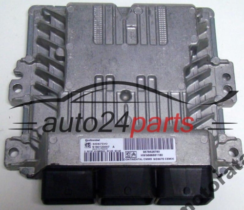 CALCULATEUR MOTEUR CITROEN PEUGEOT 1.6 HDI Continental S180123007 A