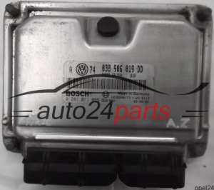 MOTORSTEUERGERÄT ECU STEUERGERÄT VW VOLKSWAGEN GOLF BORA 1.9 TDI ATD 038906019DD, 038 906 019 DD, BOSCH 0 281 011 065, 0281011065, DIESEL EDC15P+ 1518, 1039S00173
