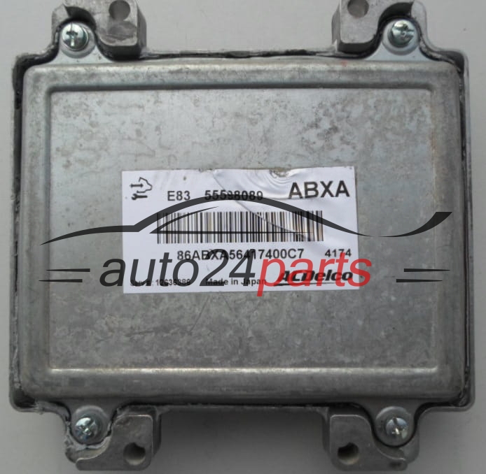 MOTORSTEUERGERÄT ECU STEUERGERÄT  OPEL ACDelco 55598089 ABXA