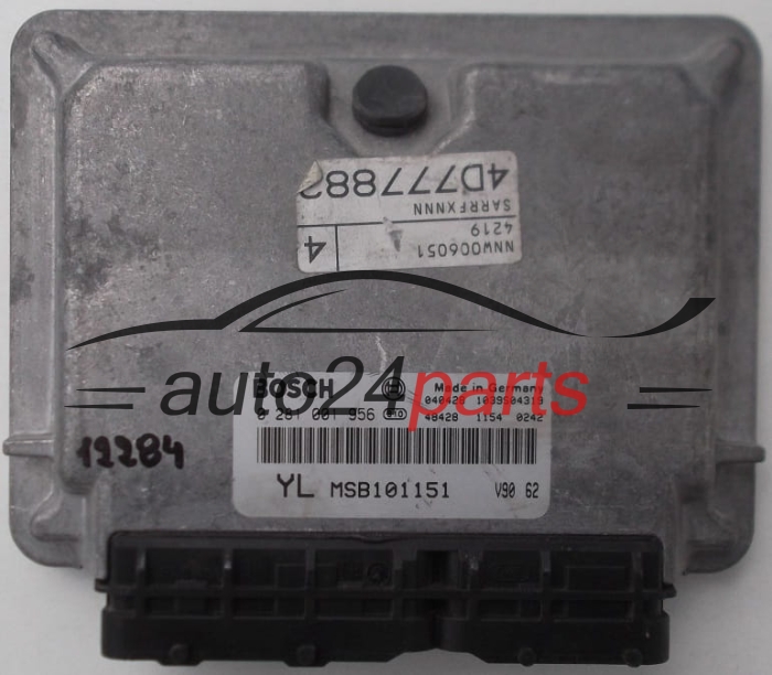  KOMPUTER STEROWNIK SILNIKA ROVER 25 45 MG ZR 2.0 BOSCH 0281001956