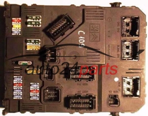 CENTRALKA MODUL STEROWNIK KOMFORTU BSI PEUGEOT 407 BSI-S02-00 SIEMENS S120104700N, S120104700 N, 9662463380 - C447