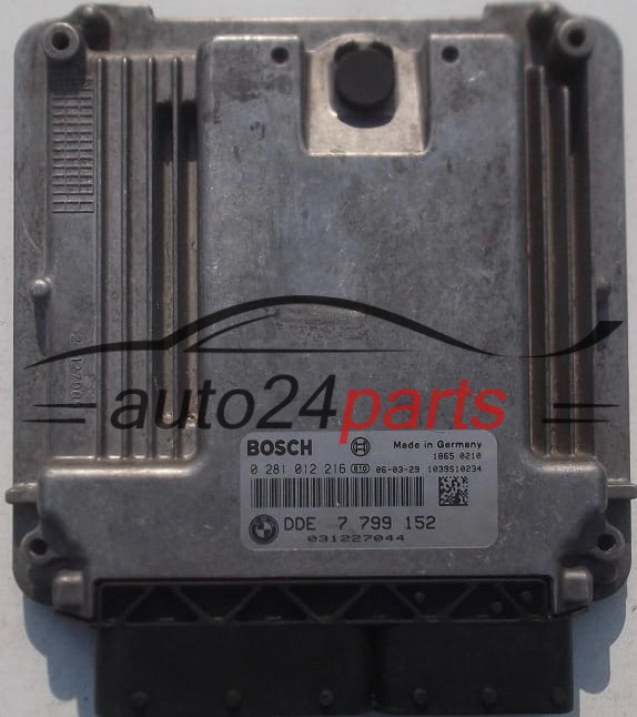 ECU CENTRALITA DE MOTOR BMW MINI COOPER 1.4 D BOSCH 0 281 012 216,  DDE 7 799 152