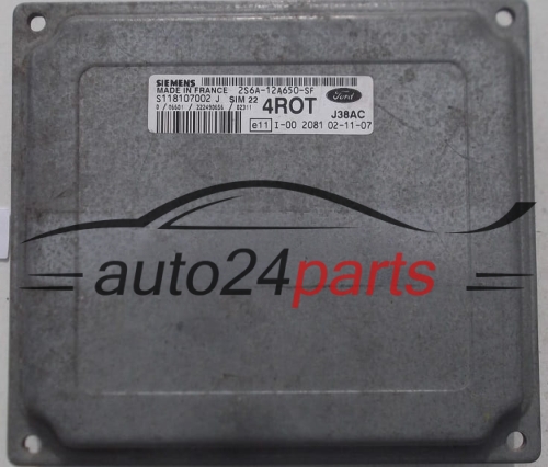 CALCULATEUR MOTEUR FORD FIESTA FUSION 1.4 SIEMENS S118107002 J