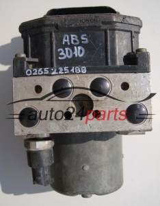 POMPE HYDRAULIQUE ET CALCULATEUR d'ABS PEUGEOT 307 BOSCH 0 265 225 188, 0265225188, 0265950084