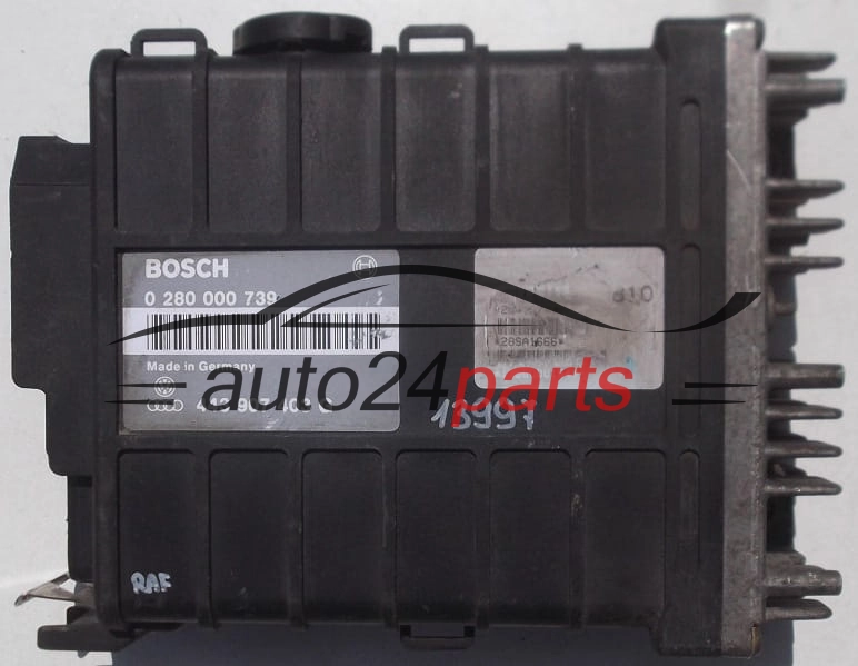 Sterownik silnika VW VOLKSWAGEN PASSAT JETTA SEAT TOLEDO 1.8 443907403G BOSCH 0280000739 - 9397 13402 13745 13993 13997 15513 15604 15768 15771