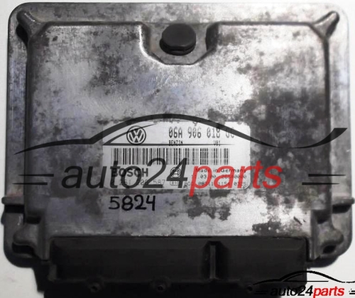 MOTORSTEUERGERÄT ECU STEUERGERÄT SEAT LEON TOLEDO 1.8 06A906018GC, BOSCH 0261206587
