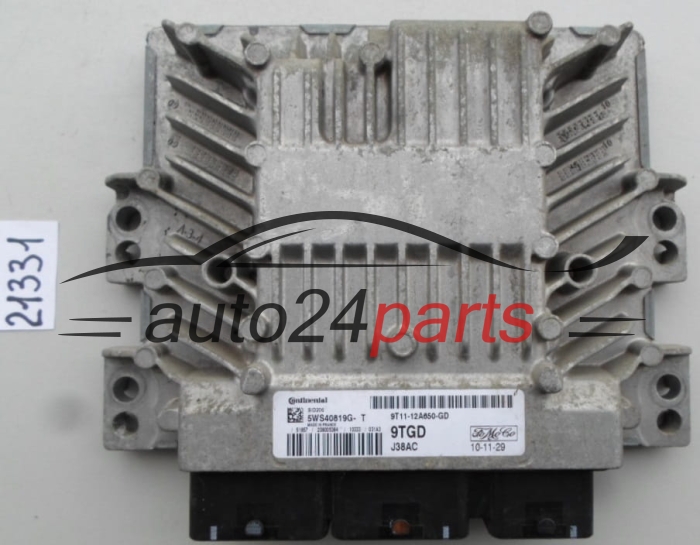 KOMPUTER STEROWNIK SILNIKA FORD TRANSIT 2.0 TDCI Continental 5WS40819G-T, 5WS40819GT, FoMoCo 9T11-12A650-GD, 9T1112A650GD, 9TGD, SID206
