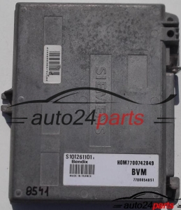 CALCULATEUR MOTEUR RENAULT CLIO 1.8 S101261101, HOM7700742849, 7700854851 