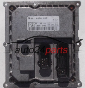 MOTORSTEUERGERÄT ECU STEUERGERÄT  SMART FORTWO BOSCH 0 261 205 006, 0261205006, 001 0020 V001, 0010020V001 