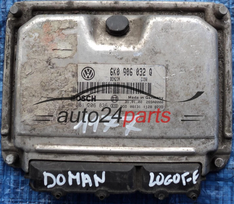 ECU CENTRALITA DE MOTOR SEAT IBIZA CORDOBA 1.6 6K0 906 032 Q,