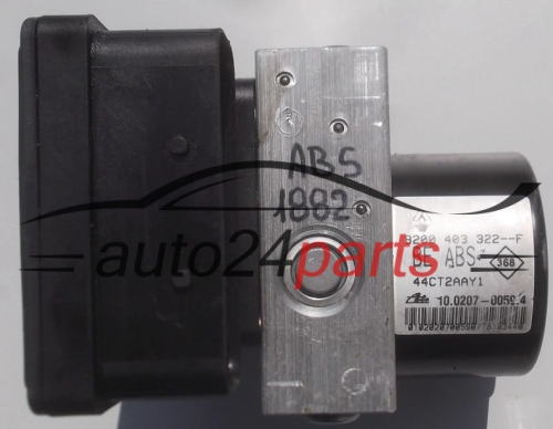 ABS POMPA I STEROWNIK RENAULT TWINGO 8200 403 322 F,  44CT2AAY1, ATE 10.0207-0059.4