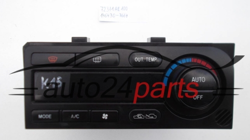 STEUERUNG HEIZUNG KLIMAANLAGE KLIMADEBEDIENTEIL STEUERGERAT SUBARU 72311 AE100 / 72311AE100 / 146430-7664 / 1464307664 - K15