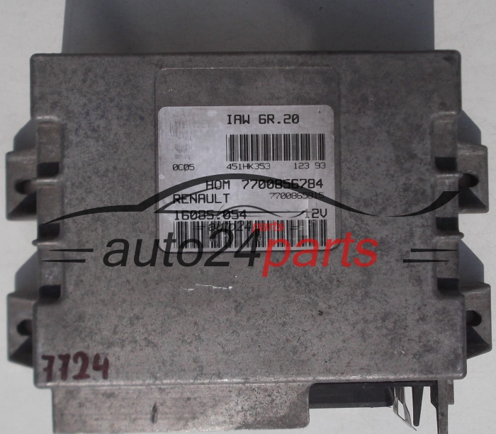 KOMPUTER STEROWNIK SILNIKA RENAULT MAGNETI MARELLI IAW 6R.20, IAW6R20, 7700856784, 7700865815, 16085.054, 16085054 