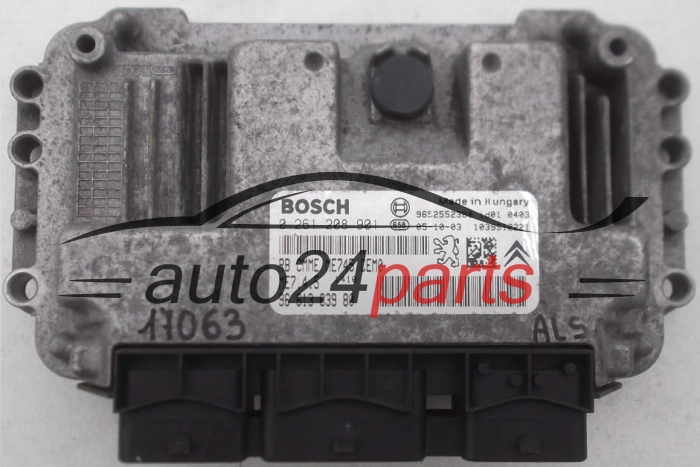 MOTORSTEUERGERÄT ECU STEUERGERAT PEUGEOT CITROEN 1.6 BOSCH 0 261 208 901
