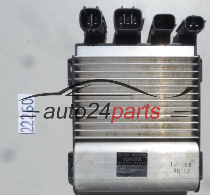 CENTRALITA DE MOTOR TOYOTA AVENSIS RAV-4 2.2 D4D DENSO 131000-1567, 1310001567, 89871-20080, 8987120080