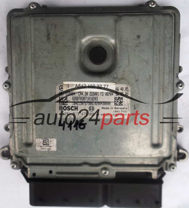 calculateur moteur pour mercedes w639 vito viano 3.0 cdi