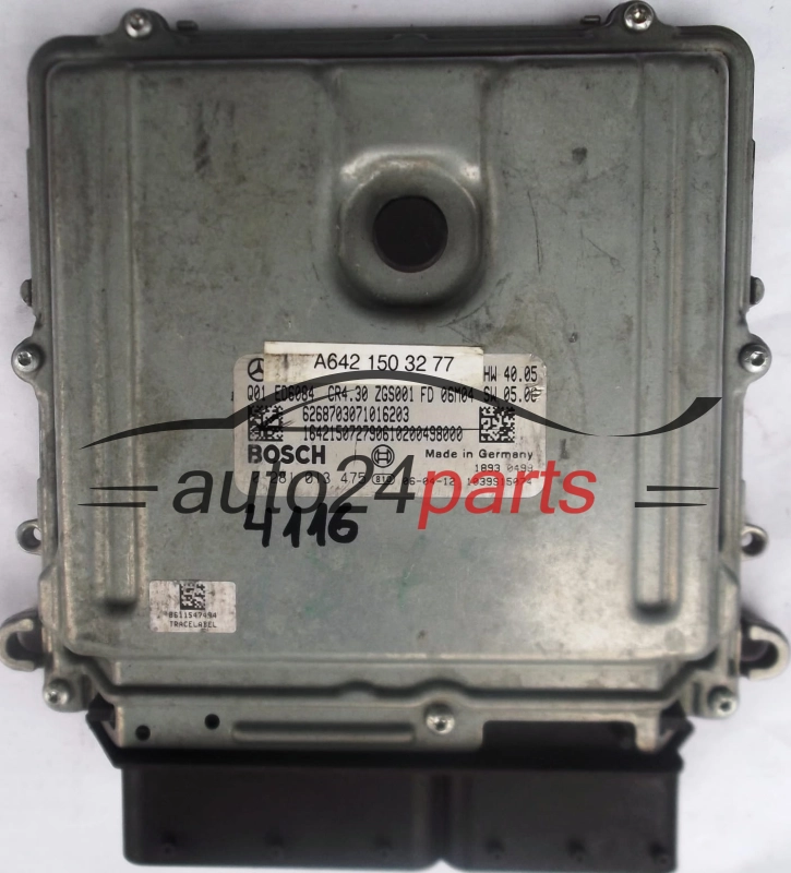 calculateur moteur pour mercedes w639 vito viano 3.0 cdi