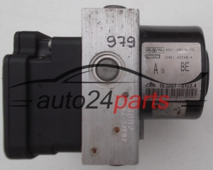 ABS PUMPE BLOCK HYDRAULIKPUMPE STEUERGERAT FORD FIESTA FoMoCo 4S61-2M110-CD, 4S612M110CD, ATE 10.0207-0103.4, 10020701034, 10.0970-0133.3, 10097001333 