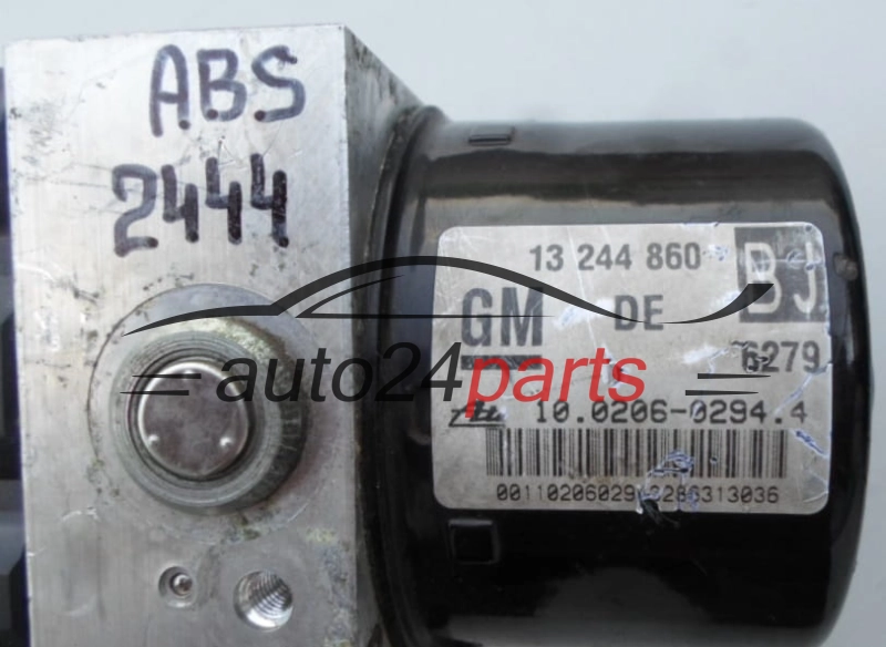 ABS POMPA I STEROWNIK OPEL ASTRA H ZAFIRA B GM 13 244 860 BJ, 13244860, ATE 10.0208-0294.4, 10020802944, 10.0960-0592.3, 10096005923