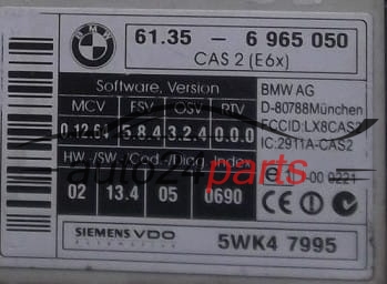 centralka 61356965050 6965050 SIEMENS VDO 5WK47995 5WK4 7995