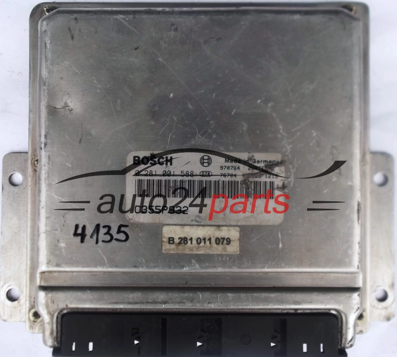 Komputer sterownik silnika Alfa Romeo 156 2.4 JTD 0281001588 C365Y932