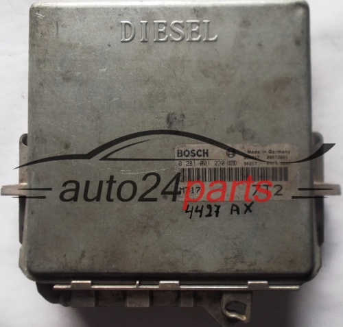 KOMPUTER STEROWNIK SILNIKA LANCIA KAPPA 2.4 TDS BOSCH 0281001220, 0 281 001 220, M717 7T2, 7T3 