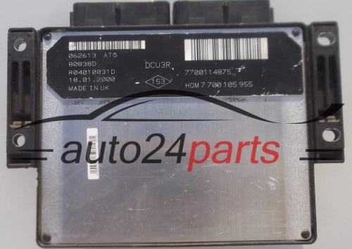 MOTORSTEUERGERÄT ECU STEUERGERÄT  RENAULT CLIO MEGANE 1.9 D LUCAS R04010031D