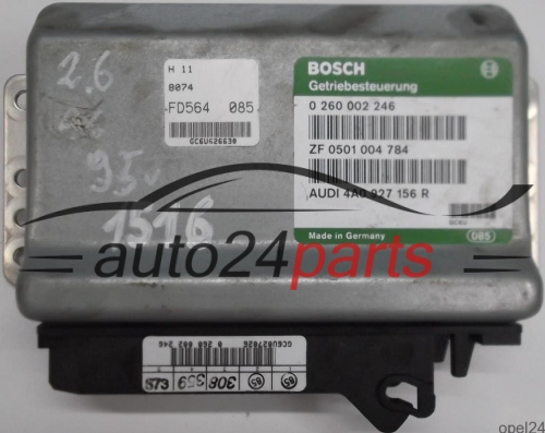 BOITE DE VITESSES AUTOMATIQUE AUDI A6 C4 100 2.6 4A0927156R, 4A0 927 156 R, BOSCH 0260002246, 0 260 002 246, ZF0501004784, ZF 0501 004 784