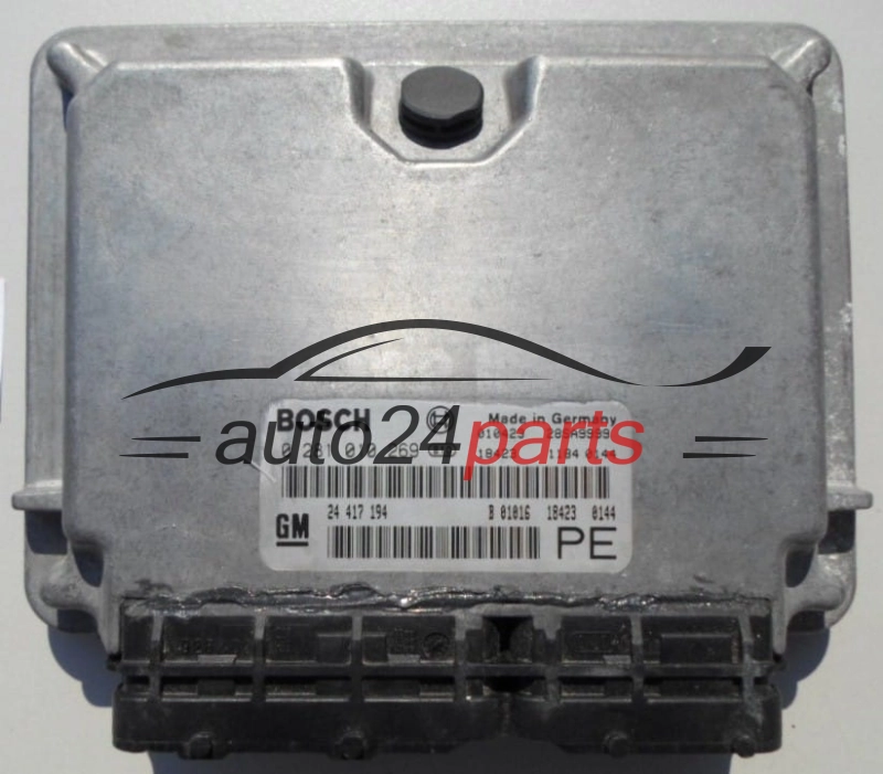 ECU CENTRALITA DE MOTOR OPEL VECTRA 2.0 DTI BOSCH 0 281 010 269, GM 24 417 194 PE