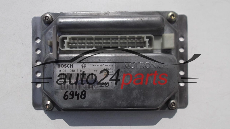 KOMPUTER STEROWNIK SILNIKA LANCIA Y 1.1 BOSCH 0 261 200 716, 0261200716, 7778785, 26SA2593, 201