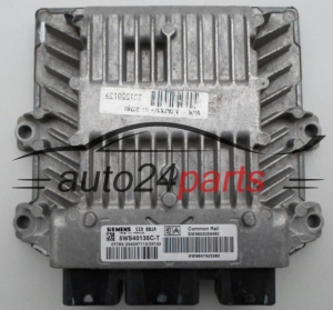 MOTORSTEUERGERÄT ECU STEUERGERAT PEUGEOT 307 2.0 HDI SIEMENS 5WS40135C-T, 5WS40135CT, SW 9653059480, HW 9647423380, SID801A 