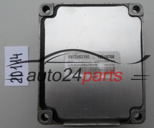 KOMPUTER STEROWNIK SILNIKA OPEL CORSA COMBO 1.7 DTI Delphi Delco 12249766