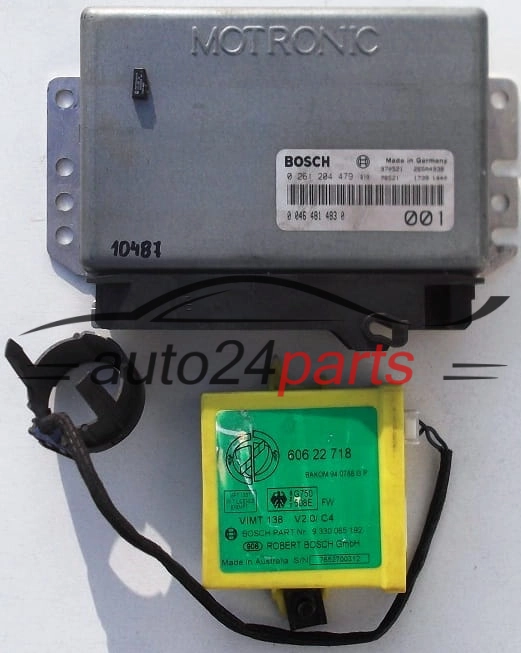 KOMPUTER STEROWNIK SILNIKA ALFA ROMEO 145 1.8, BOSCH 0261204479 00464814830