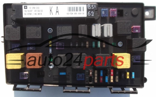 ELEKTRISCHER KASTEN SICHERUNGKASTEN SICHERUNG UND RELAIS STROMKASTEN RELAISKASTEN OPEL ASTRA ZAFIRA B