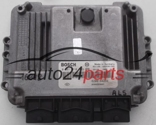 MOTORSTEUERGERÄT ECU STEUERGERÄT RENAULT MEGANE 1.9 DCI BOSCH 0 281 010 769, 0281010769, 8200184294, 8200269883 1039S01286 
