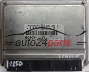 CALCULATEUR MOTEUR AUDI A6 VW VOLKSWAGEN PASSAT 2.5 TDI 3B0907401J, 3B0 907 401 J, BOSCH 0 281 010 147, 0281010147, MOTORSTEUERUNG D65