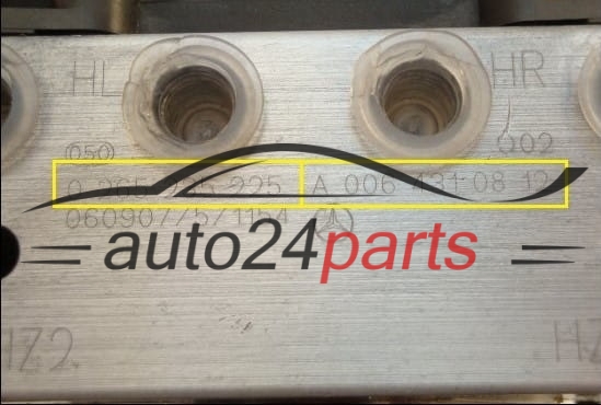 BOMBA HIDRAULICA Y CENTRALITA ABS MERCEDES BOSCH  0265235225,  A0064310812
