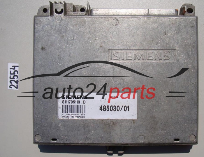 KOMPUTER STEROWNIK SILNIKA VOLVO 440 460 SIEMENS S111705113 D, S111705113D, 485030/01, 48503001