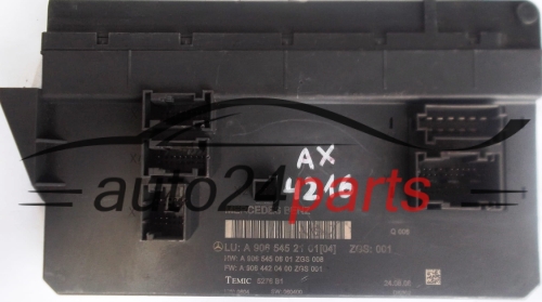 CENTRALITA DE CONFORT MERCEDES W906 SPRINTER A9065452101, 9065452101, A 906 545 21 01 (04), HW A9065450601, 9065450601, A 906 545 06 01 SW A9064420400, 9064420400, A 906 442 04 00 TEMIC5276B1