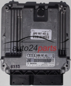 CALCULATEUR MOTEUR AUDI Q5 8R, 3.0, BOSCH 0 281 014 723, 0281014723, 8R0 907 401 C, 8R0907401C, 8K1907401