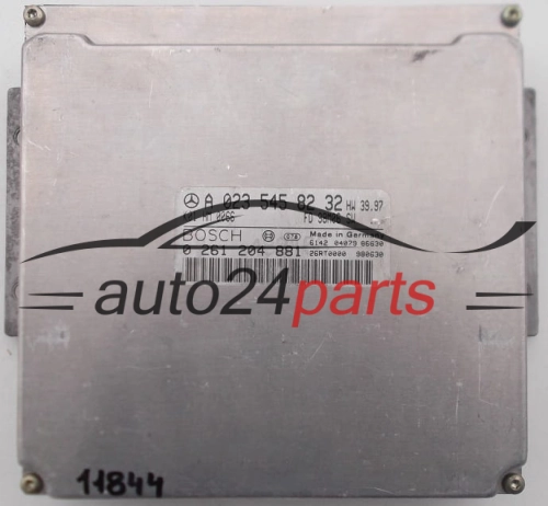 KOMPUTER STEROWNIK SILNIKA MERCEDES SLK W208 BOSCH 0 261 204 881, 0261204881, A 023 545 82 32, A0235458232 - 
