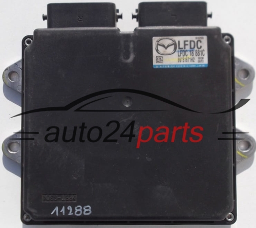 CENTRALITA DE MOTOR  MAZDA 6 2.0 LFDC 18 881C, LFDC18881C, E6T61671H2 