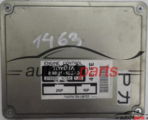 CALCULATEUR MOTEUR TOYOTA STERLET 1.3 16V 89661-10240, 8966110240, 211000-4550, 2110004550, 4E-FE