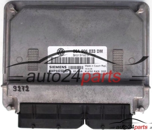 CALCULATEUR MOTEUR SKODA OCTAVIA 1.6 06A 906 033 DM, 06A906033DM, SIEMENS 5WP44232 07, 5WP4423207