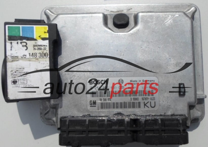ECU CENTRALITA DE MOTOR  OPEL ASTRA VECTRA ZAFIRA 2.0 DTI BOSCH 0 281 001 631, 90 508 976 KU