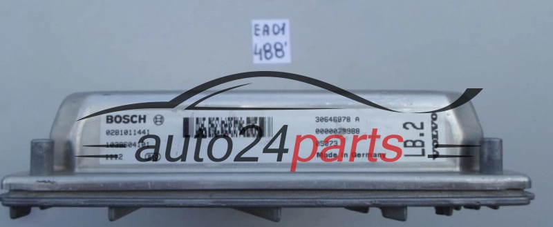VOLVO S60, XC90 2.4, BOSCH 0 281 011 441, 0281011441, 30646978 A, 30646978A, 0000056328